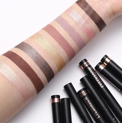🎅ONLY TODAY -$ 17.98 FOR 8 PCS!!🎄50K+ SOLD! 🎁✨8 Colors Glitter Eyeshadow Stick Waterproof & Long-Wearing & Multi-Use