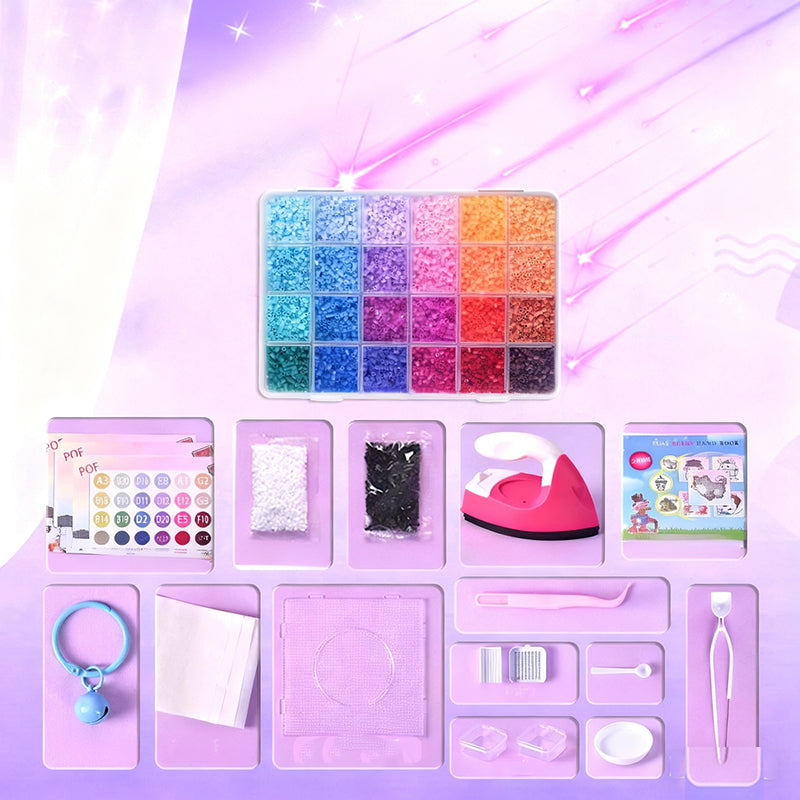 🎨 50% OFF NOW! ✨ 🎁 COMPLETE CRAFT KIT - 96 Colors with Storage Case, Perfect for Kids' Art Projects and Creative Development, Ideal Christmas Gift 👧✂️