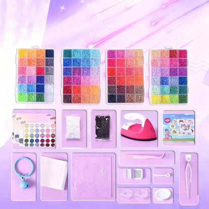 🎨 50% OFF NOW! ✨ 🎁 COMPLETE CRAFT KIT - 96 Colors with Storage Case, Perfect for Kids' Art Projects and Creative Development, Ideal Christmas Gift 👧✂️