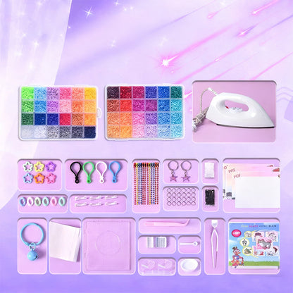 🎨 50% OFF NOW! ✨ 🎁 COMPLETE CRAFT KIT - 96 Colors with Storage Case, Perfect for Kids' Art Projects and Creative Development, Ideal Christmas Gift 👧✂️