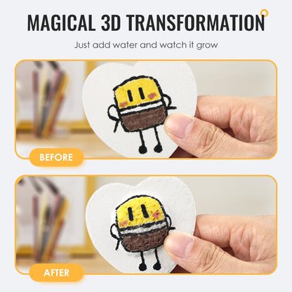 Magic 3D Foam Texture Painting Kit