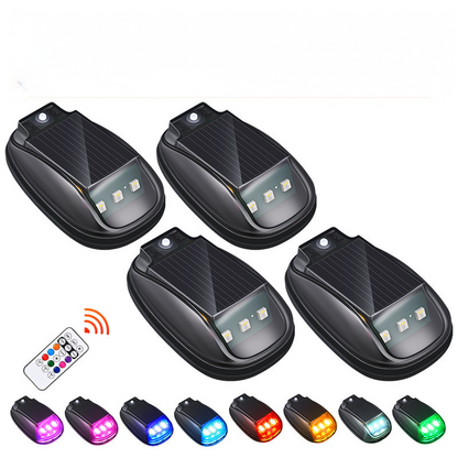 ☀️ 50% OFF NOW! 💡 Solar-Powered Car Roof Light – Waterproof, Remote Control & Easy Installation 🚗✨
