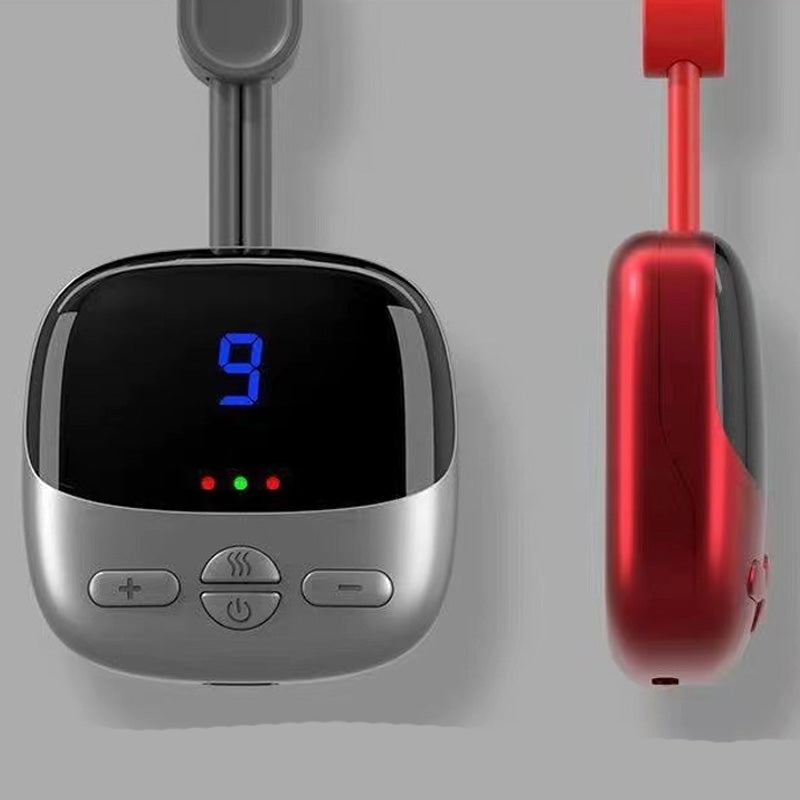 Portable Pendant Neck Massager with Heat