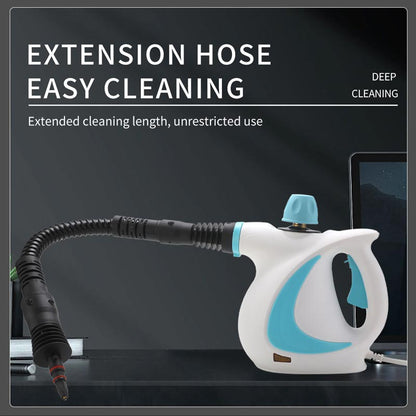 🚀🌟 All-in-one steam cleaner: Removes stubborn grease and bacteria in 15 seconds – chemical-free, powerful for the kitchen, bathroom, and car 💫✨ Continuous cleaning, sustainable, and efficient.
