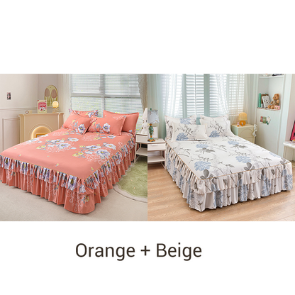 ⏳Limited-time 50% off⏰3-Piece Ruffled Bed Skirt Set🛏️