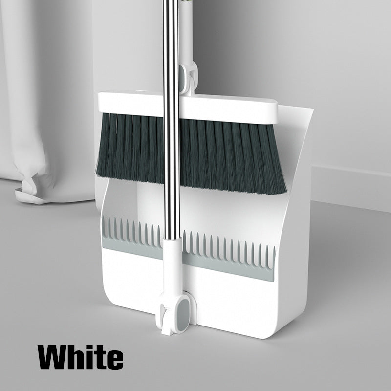 🔥Hot Sale 50% OFF🏠Stand-Up Dustpan Set with 180° Rotating Broom