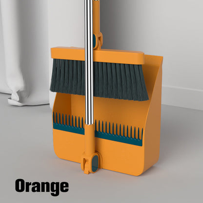 🔥Hot Sale 50% OFF🏠Stand-Up Dustpan Set with 180° Rotating Broom