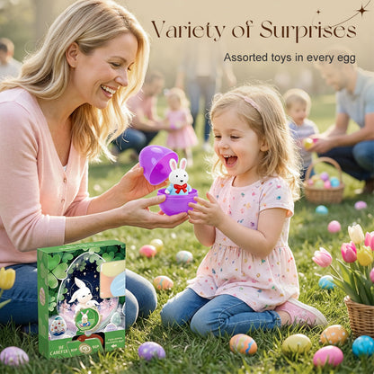 24 Pcs Pre-Filled Easter Eggs