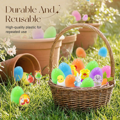 24 Pcs Pre-Filled Easter Eggs
