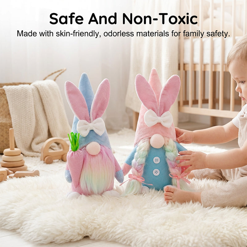 Faceless Bunny Doll for Easter Decor