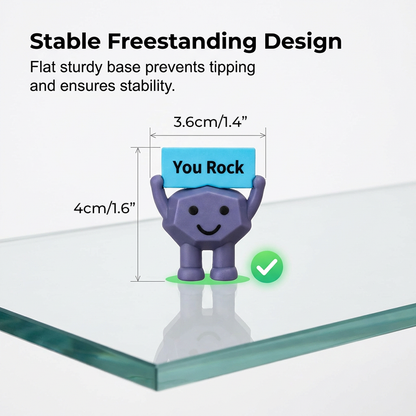 5PCS You Rock Motivational Figurine