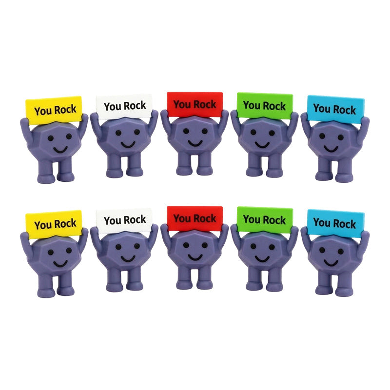 5PCS You Rock Motivational Figurine