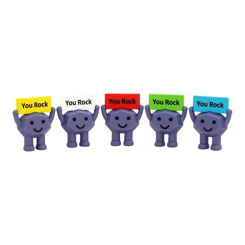 5PCS You Rock Motivational Figurine