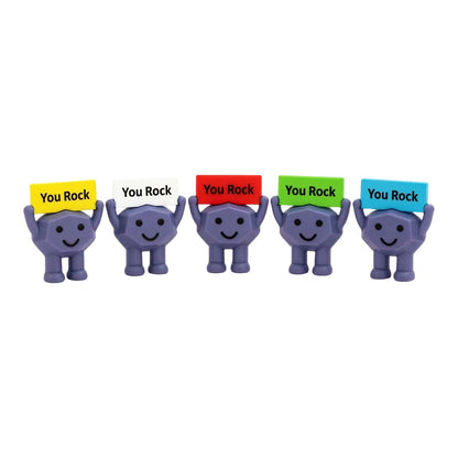 5PCS You Rock Motivational Figurine