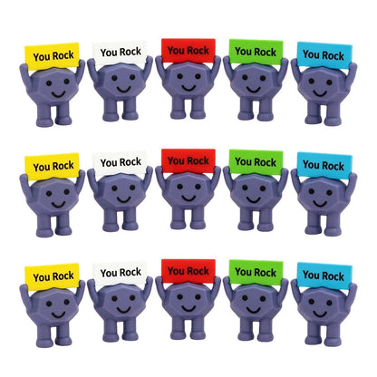 5PCS You Rock Motivational Figurine