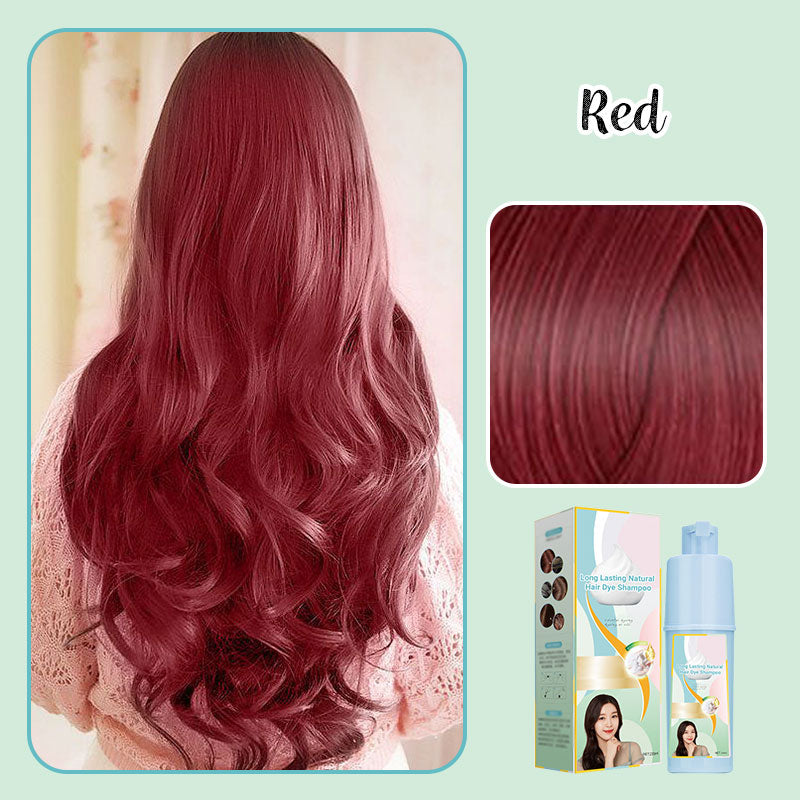 🌸Spring Sale 🎉50%OFF🔥Long Lasting Natural Hair Dye Shampoo