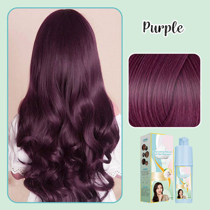 🌸Spring Sale 🎉50%OFF🔥Long Lasting Natural Hair Dye Shampoo