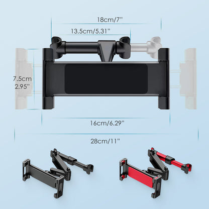 💥Telescopic Car Headrest Holder for Phones & Tablets
