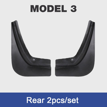 Invisible Mud Fenders For Model 3 Model Y