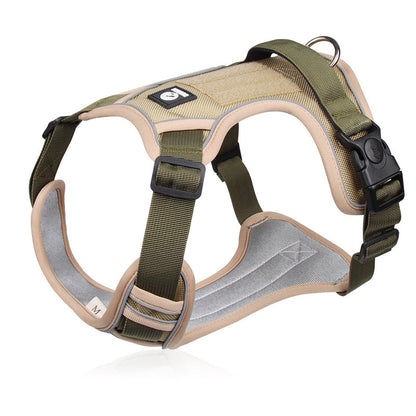 🐶 50% OFF NOW! 🛡️ No Pull Dog Harness with Leash & LED Collar – Secure & Comfortable ✨