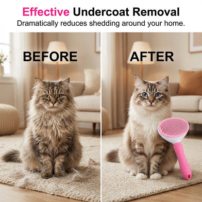 💥Hot Sale 50% OFF🔥Self-Cleaning Slicker Brush for Dogs & Cats