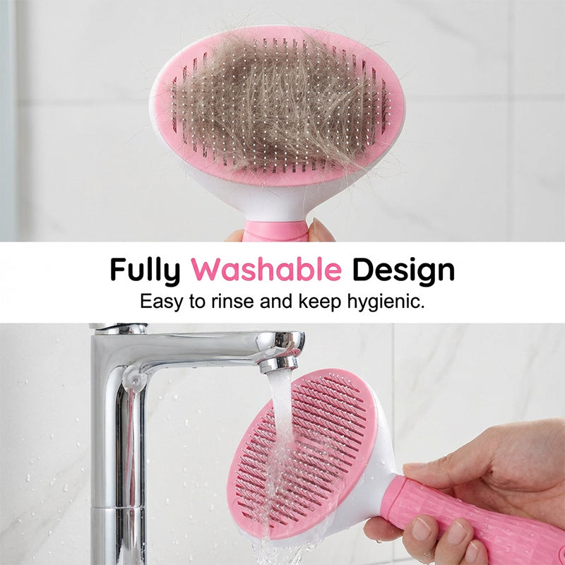 💥Hot Sale 50% OFF🔥Self-Cleaning Slicker Brush for Dogs & Cats