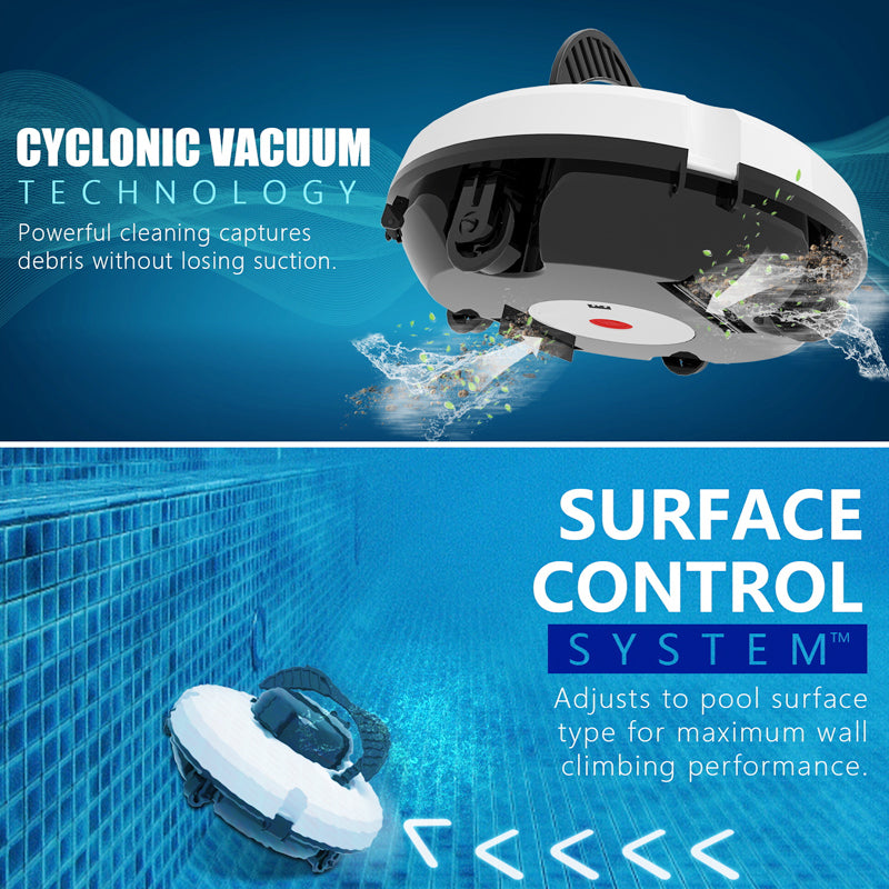 🥳2026 HOT SALE🥳💞50K+ SOLD!🌊🤖 50% OFF! Cordless Pool Cleaning Robot – Smart navigation, powerful suction & one‑touch start. Easy‑empty filter basket. Your sparkling pool awaits! ✨🏊