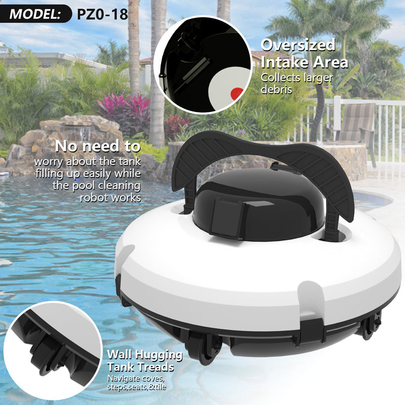 🥳2026 HOT SALE🥳💞50K+ SOLD!🌊🤖 50% OFF! Cordless Pool Cleaning Robot – Smart navigation, powerful suction & one‑touch start. Easy‑empty filter basket. Your sparkling pool awaits! ✨🏊