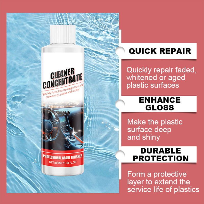 🔥 Hot Sale 50% OFF 🔥Car Plastic Renovation Cleaning & Coating