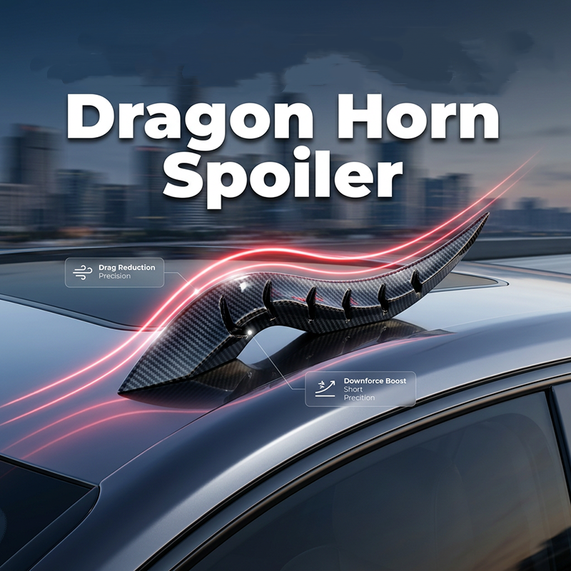 Dragon Horn Car Roof Decoration Spoiler
