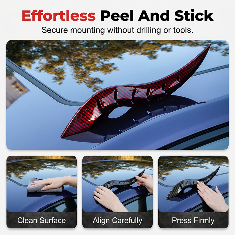 Dragon Horn Car Roof Decoration Spoiler