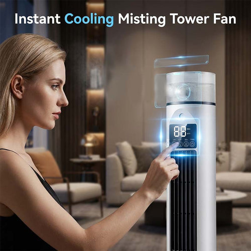 🌿HOT DEAL 50% OFF! 6-Speed Misting Fan – Perfect for Home, Office & Outdoor Use ❄️