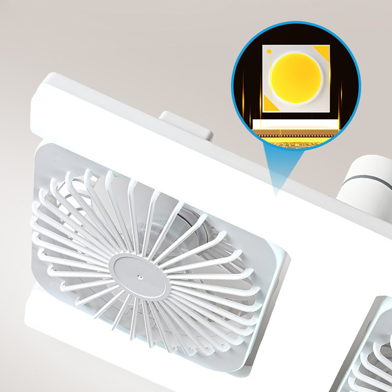 Modern 2-in-1 LED Ceiling Fan Light