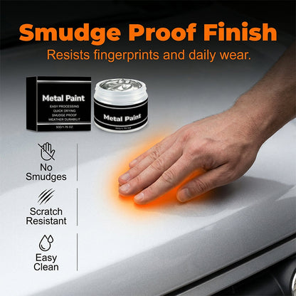 50g Quick-Dry Silver Metal Paint