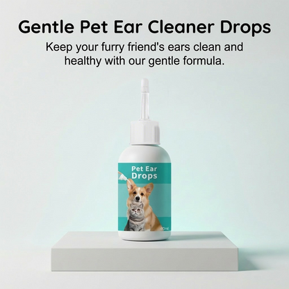 🔥Limited-time offer-Gentle Pet Ear Cleaner Drops