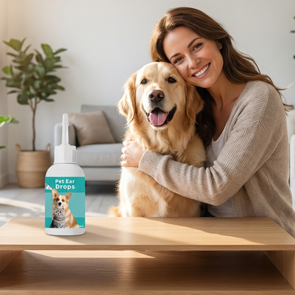 🔥Limited-time offer-Gentle Pet Ear Cleaner Drops
