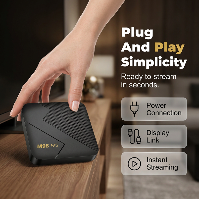 🎁Hot Sale 50% OFF⏳Android TV Box with Bluetooth
