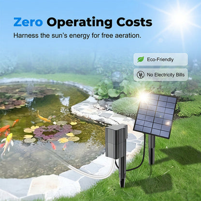 ⚡ 50% OFF NOW! ✨Solar Pond Aerator with Air Pump