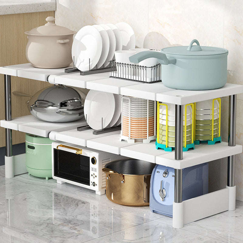 ⏳Limited-time 50% off⏰Expandable Under Sink Shelf🍽️🥣