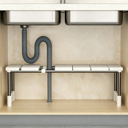 ⏳Limited-time 50% off⏰Expandable Under Sink Shelf🍽️🥣