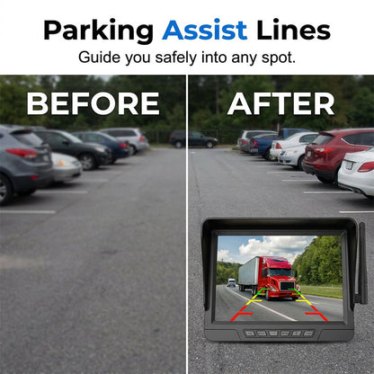 Wireless Solar-Powered Backup Camera System