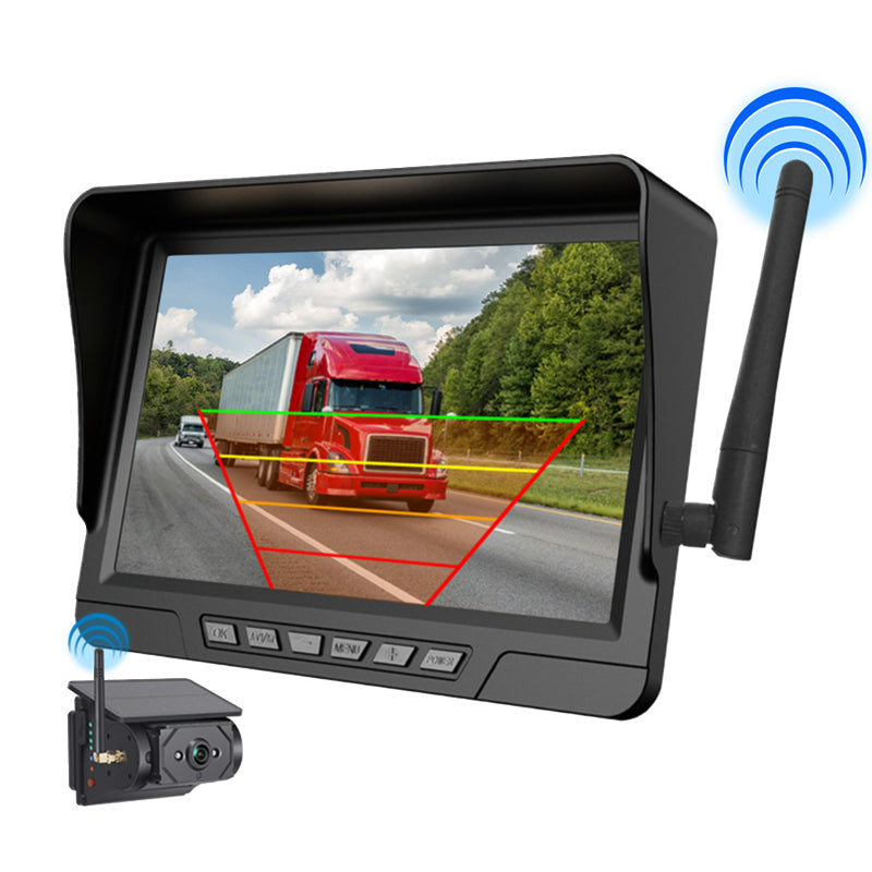 Wireless Solar-Powered Backup Camera System